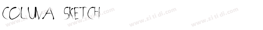 coluna sketch字体转换
